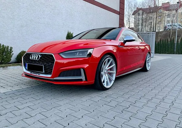 samochody osobowe Audi S5 cena 179000 przebieg: 50000, rok produkcji 2017 z Kraków